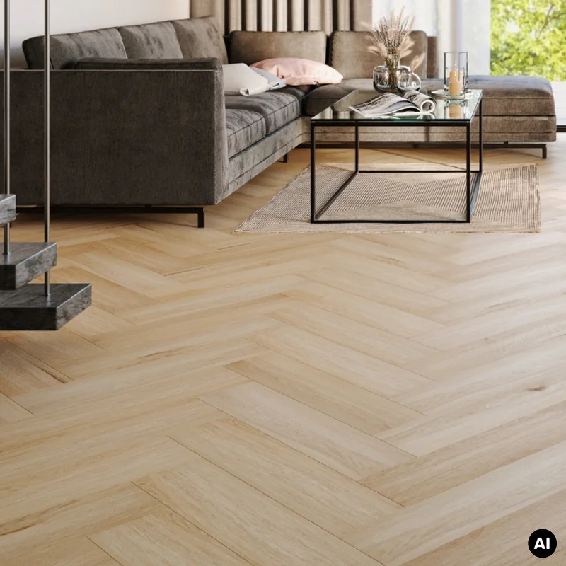 Panele winylowe SPC LVT Jodełka Dąb Yankee CA153 Klasa 33