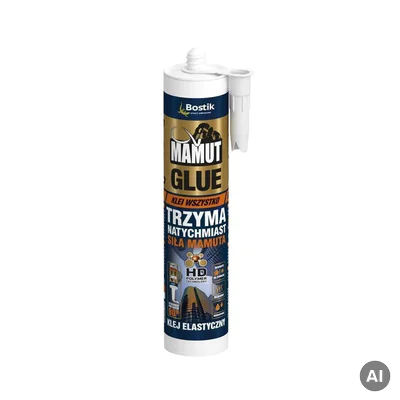 Klej montażowy uniwersalny do listew Mamut Glue Biały 290ml, 117586