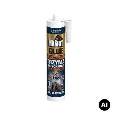 Klej uniwersalny do listew Mamut Glue Biały 290ml 117586