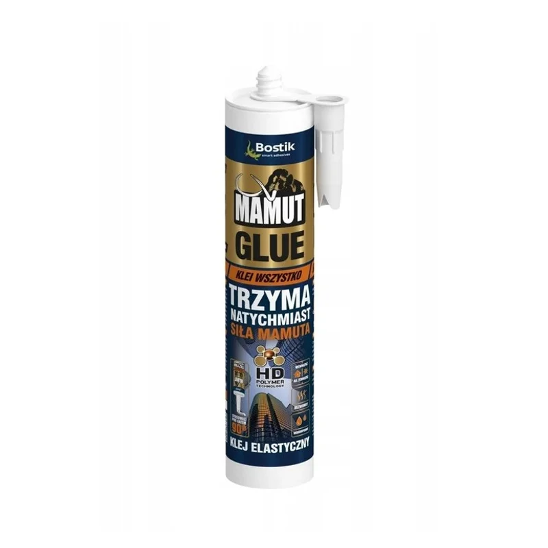 Klej uniwersalny do listew Mamut Glue Biały 290ml 117586