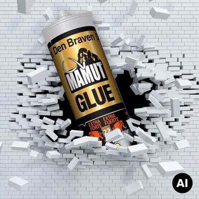 Klej uniwersalny do listew Mamut Glue Biały 290ml 117586
