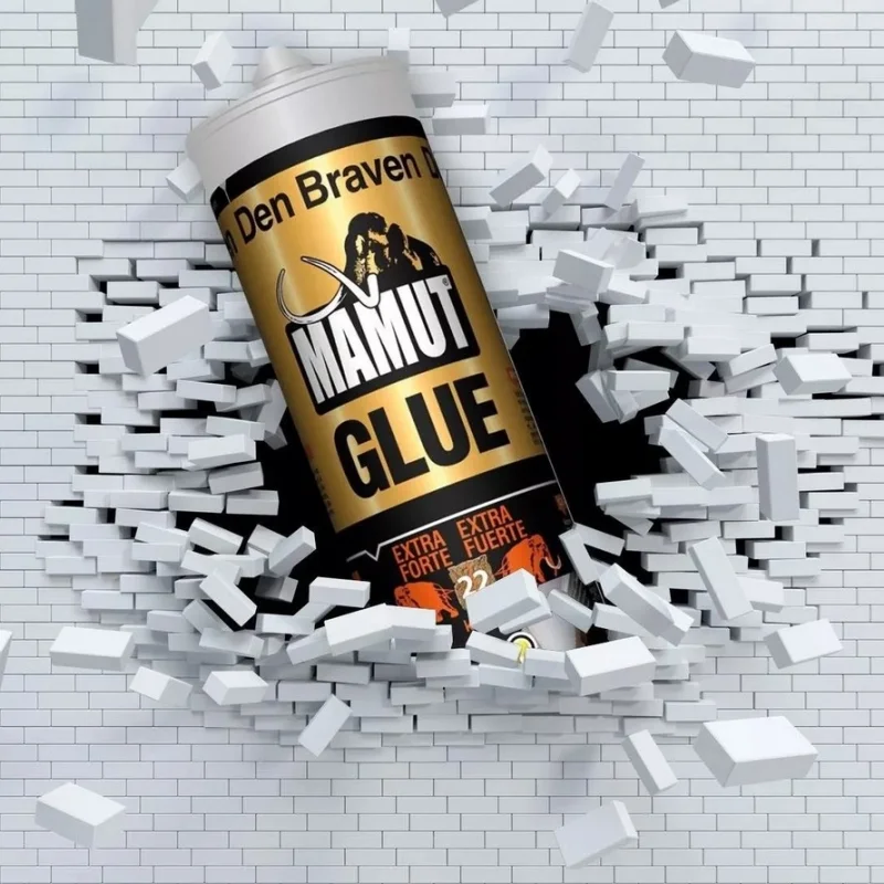 Klej uniwersalny do listew Mamut Glue Biały 290ml 117586 - 