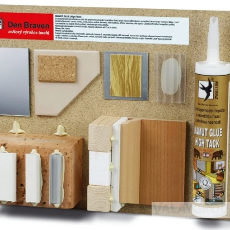 Klej uniwersalny do listew Mamut Glue Biały 290ml 117586 - 