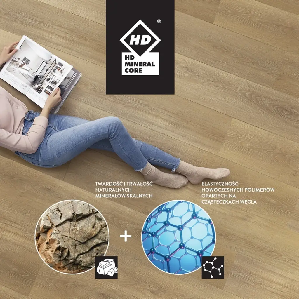 Panele Winylowe LVT Dąb Gaillarde CA168 Klasa 33 5 mm, Panele winylowe, Amaron Superiore Arbiton, Arbiton