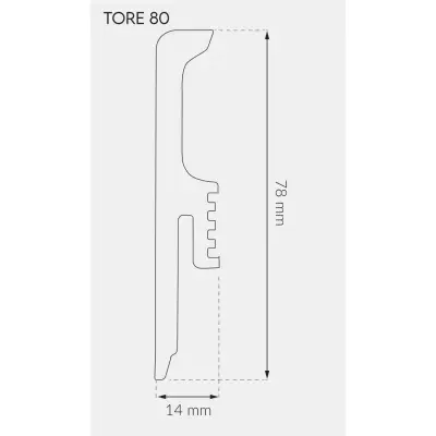 Listwa Dąb Belford 146, 5905167836019