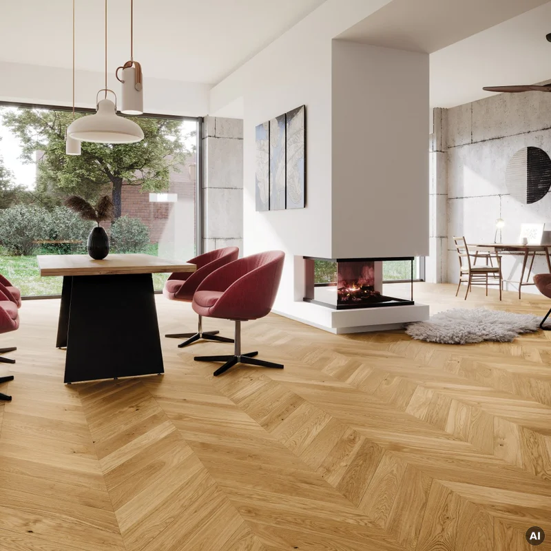 Podłoga drewniana Bright Jodła Francuska 14 mm, 1WV000006 