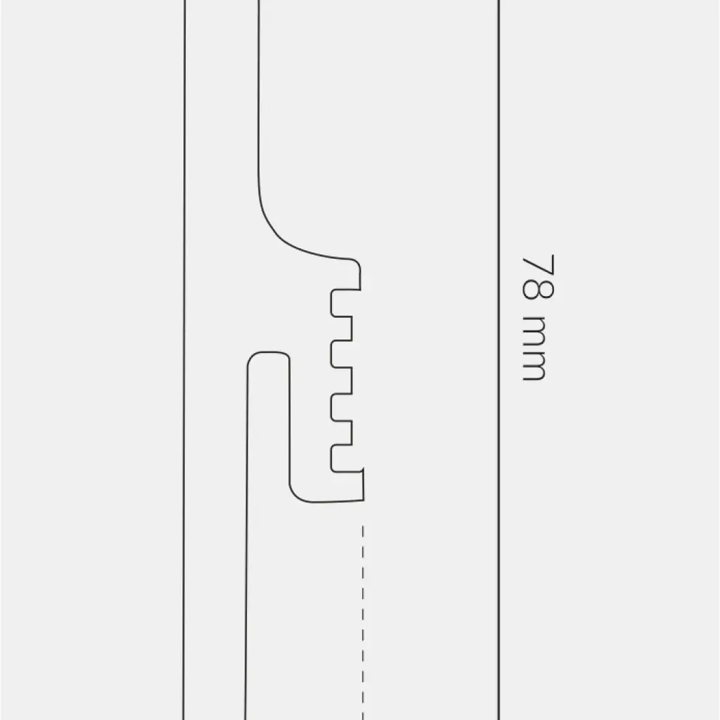 Listwa Orzech Nevada 111, 5905167835869, Listwy przypodłogowe, Tore 80, Arbiton