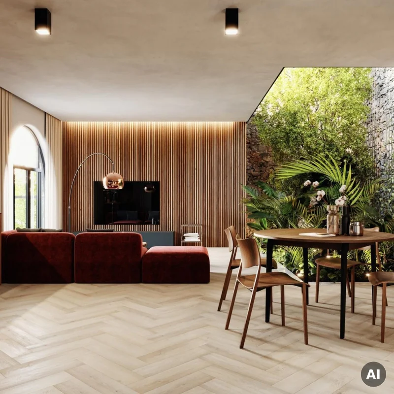 Panele winylowe SPC LVT Jodełka Dąb Preston CA167 Klasa 33