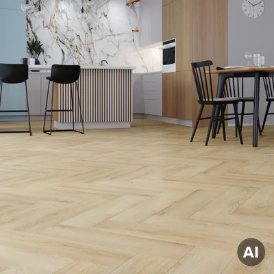 Panele winylowe SPC LVT Jodełka Dąb Preston CA167 Klasa 33 5 mm TAK
