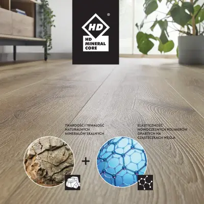 Panele Winylowe LVT Dąb Patendorf CA170 Klasa 33 5 mm