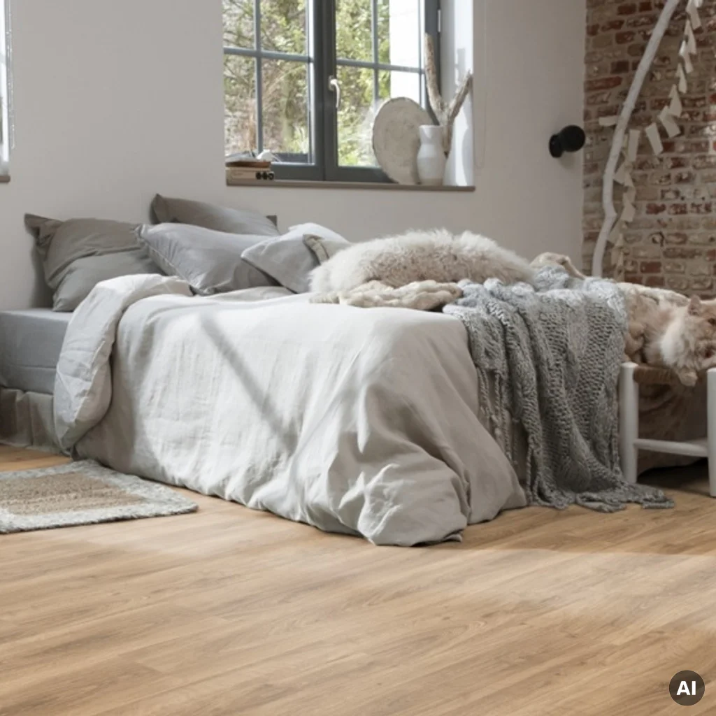 Panele Winylowe SPC LVT English Oak Natural 36021027 Klasa 33 5 mm, Panele winylowe, Starfloor Click Solid 55, Tarkett