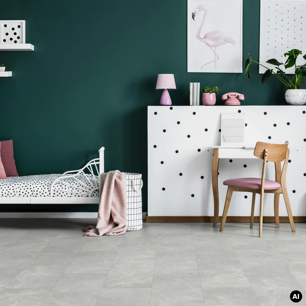 Panele winylowe SPC Marmo Grigio 300x600 mm CAL-4055 (300*600)-IB Klasa 33 5 mm, Podłoga winylowa, Caldera, Lamett ParquetVinyl