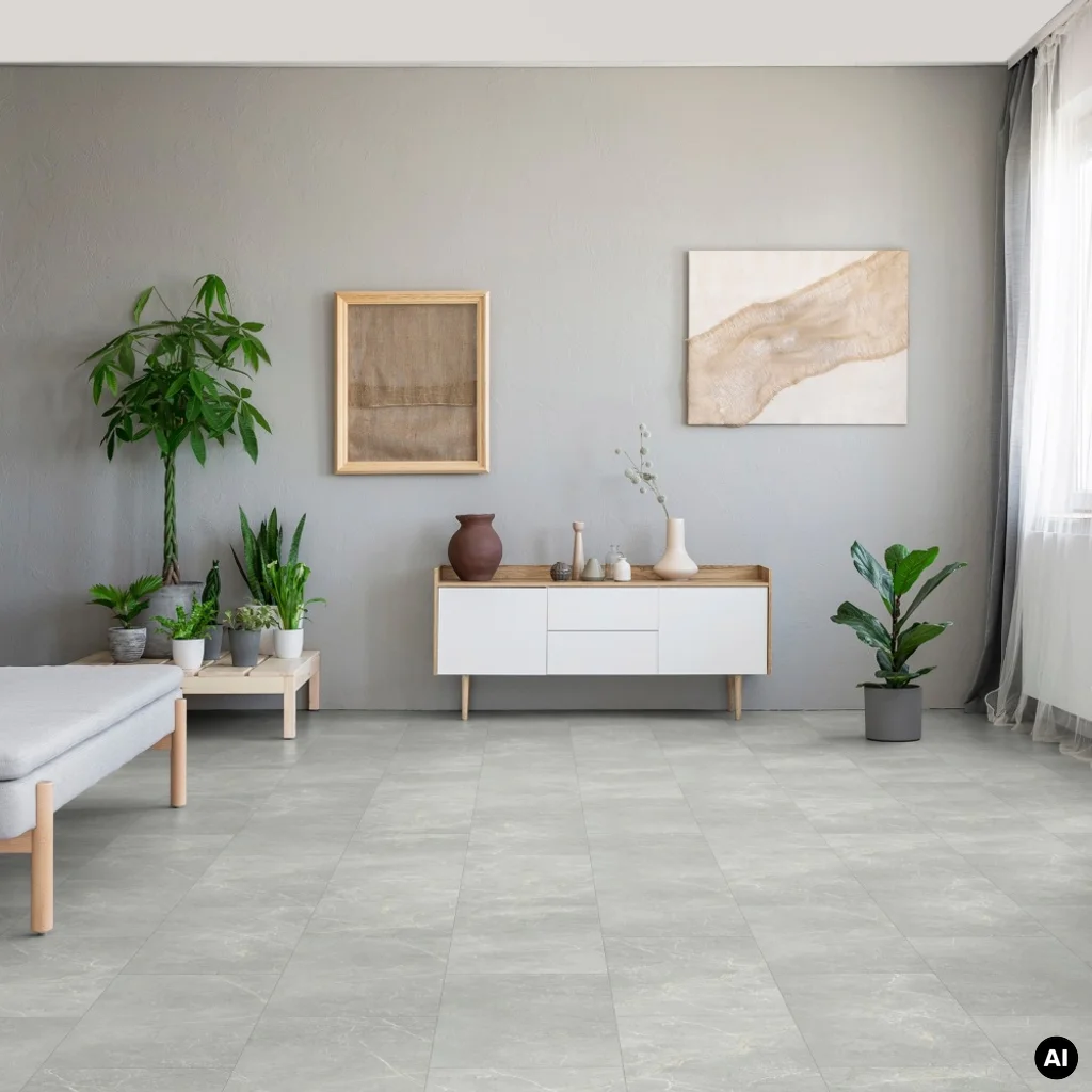 Panele winylowe SPC Marmo Grigio 300x600 mm CAL-4055 (300*600)-IB Klasa 33 5 mm, Podłoga winylowa, Caldera, Lamett ParquetVinyl