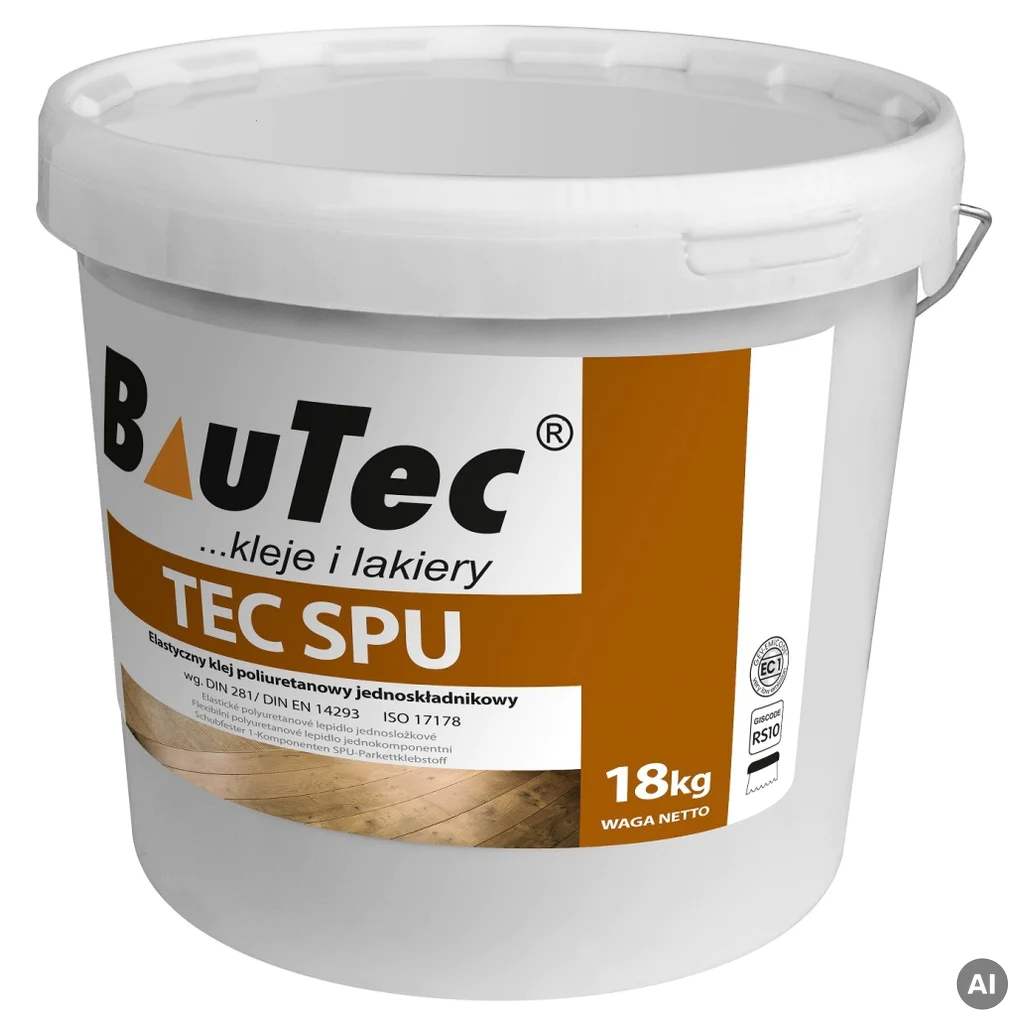 Klej do podłóg hybrydowych BauTec 18kg, TEC SPU, Klej, Kleje, Bautec