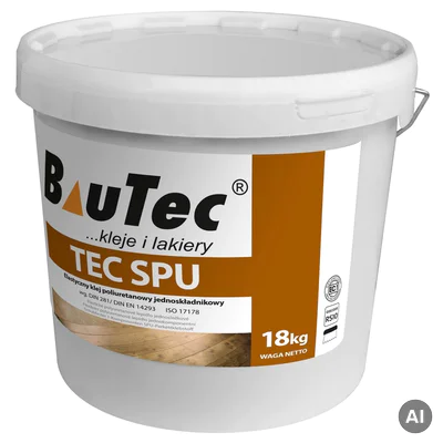 Klej do podłóg hybrydowych BauTec 18kg, TEC SPU