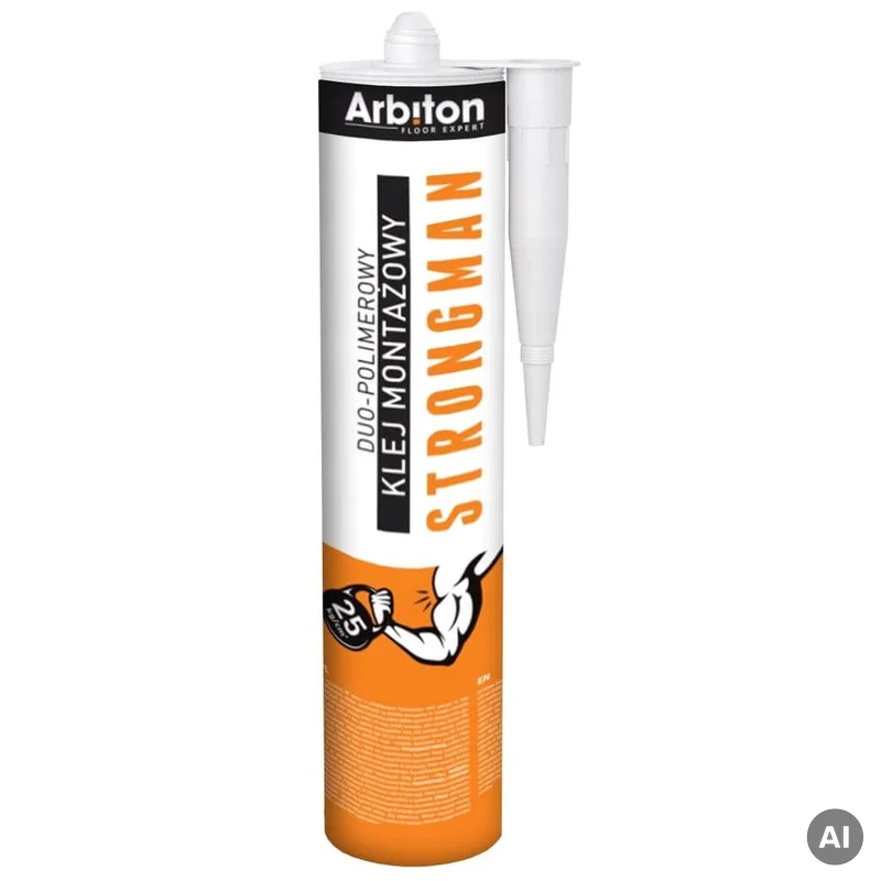 Klej montażowy Arbiton Strongman 300 ml, 5905167788264