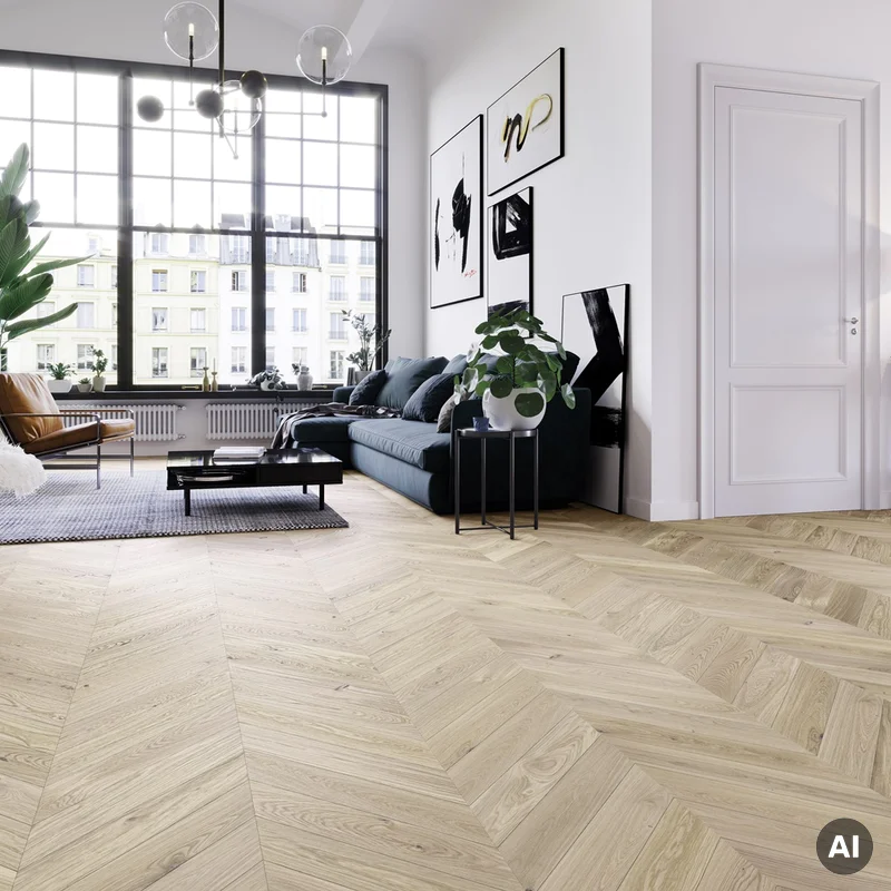 Podłoga drewniana Dąb Salt Jodła Francuska 14 mm, 1WV0000