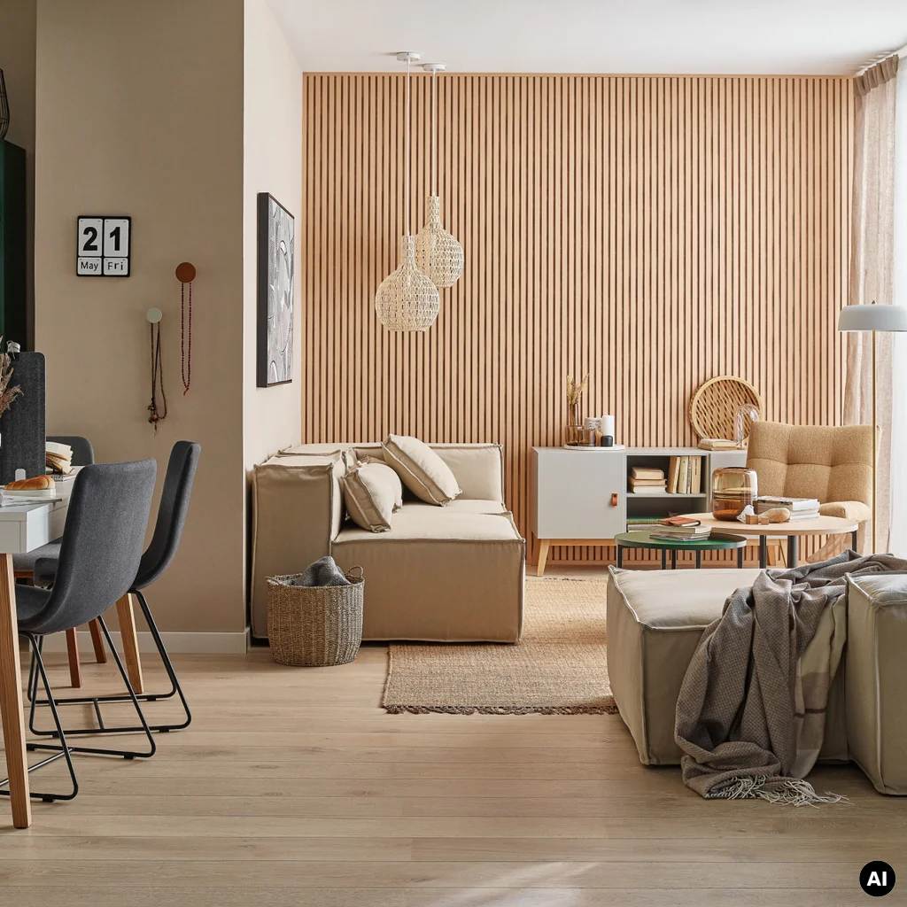 Lamele Panel Linerio  M-Line Natural 3026164, Lamele, Linerio M-Line, VOX