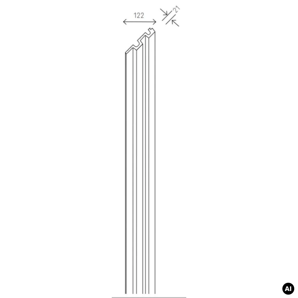 Lamele Panel Linerio M-Line Mocca 3026167, Lamele, Linerio M-Line, VOX