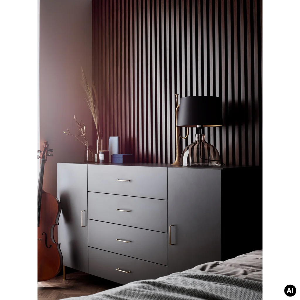 Lamele Panel Linerio M-Line Chocolate 3026170, Lamele, Linerio M-Line, VOX