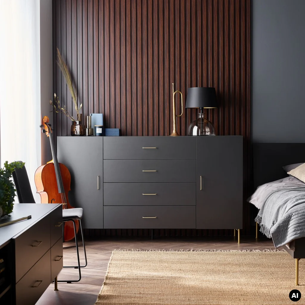Lamele Panel Linerio M-Line Chocolate 3026170, Lamele, Linerio M-Line, VOX
