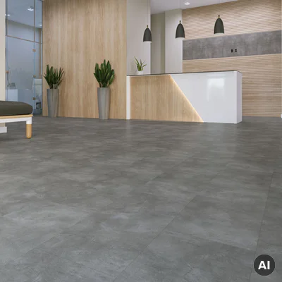 Panele Winylowe SPC LVT Sendai Concrete 4 mm Klasa 32, 5905167839324