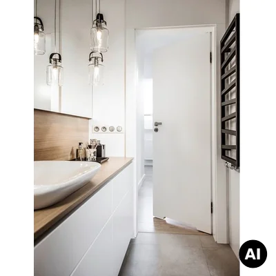 Drzwi Porta VECTOR Premium T WC Lewe 80cm bezprzylgowe, SPAPMT0L08UBIWAYU0H000