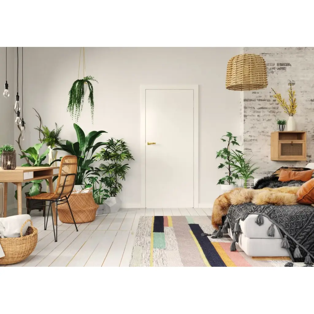 Drzwi Porta VECTOR Premium T WC Lewe 80cm bezprzylgowe, SPAPMT0L08UBIWAYU0H000, Drzwi wewnętrzne, Porta VECTOR Premium, PORTA