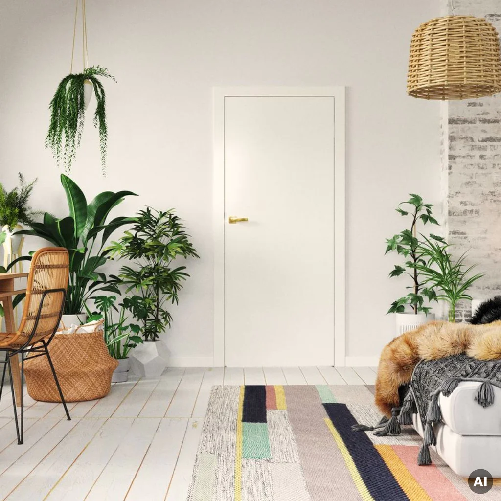 Drzwi Porta VECTOR Premium T WC Lewe 80cm bezprzylgowe, SPAPMT0L08UBIWAYU0H000, Drzwi wewnętrzne, PORTA VECTOR PREMIUM, PORTA
