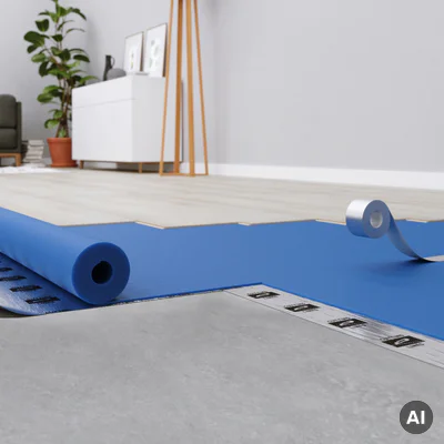 Taśma Alu Tape do łączenia podkładów podłogowych, 5905167698778