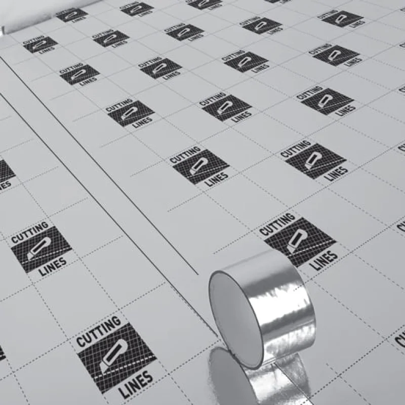 Taśma Alu Tape do łączenia podkładów podłogowych 25mb,