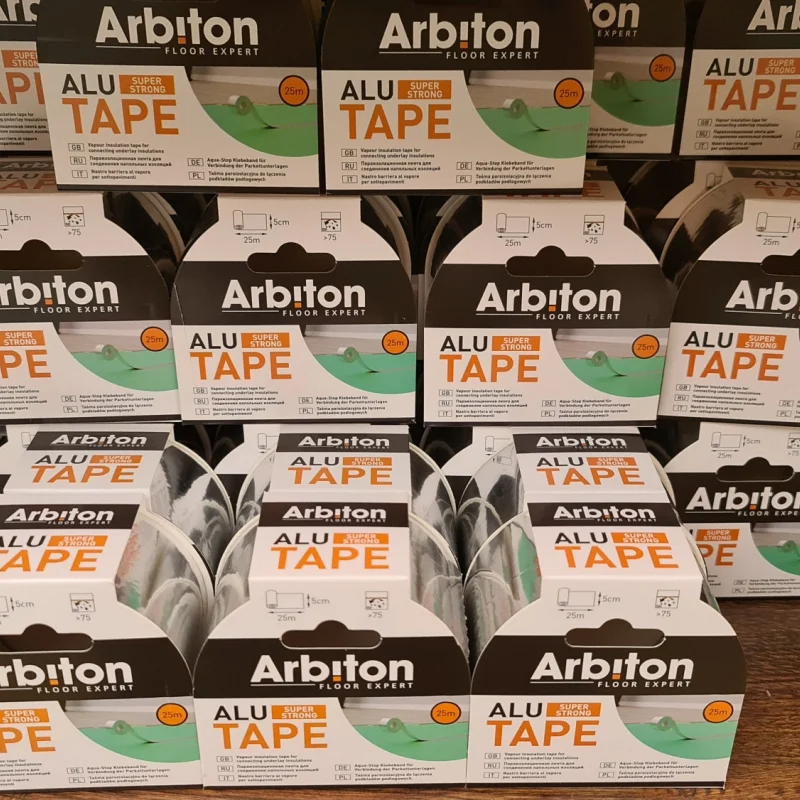 Taśma Alu Tape do łączenia podkładów podłogowych 25mb,