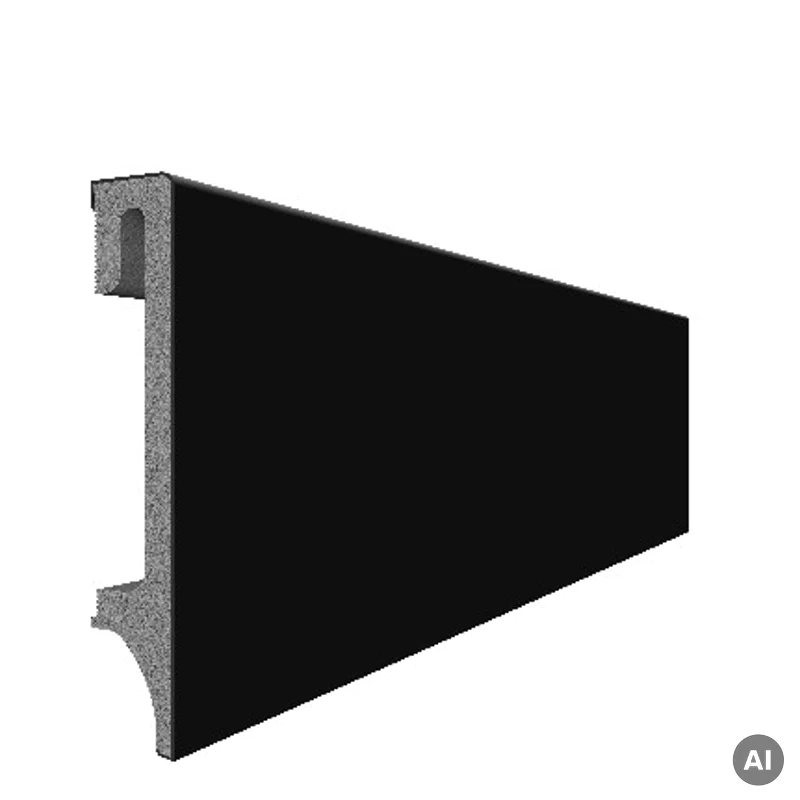Listwa Espumo 406 Czarna 2,4 m, 406 ESP406 2.4