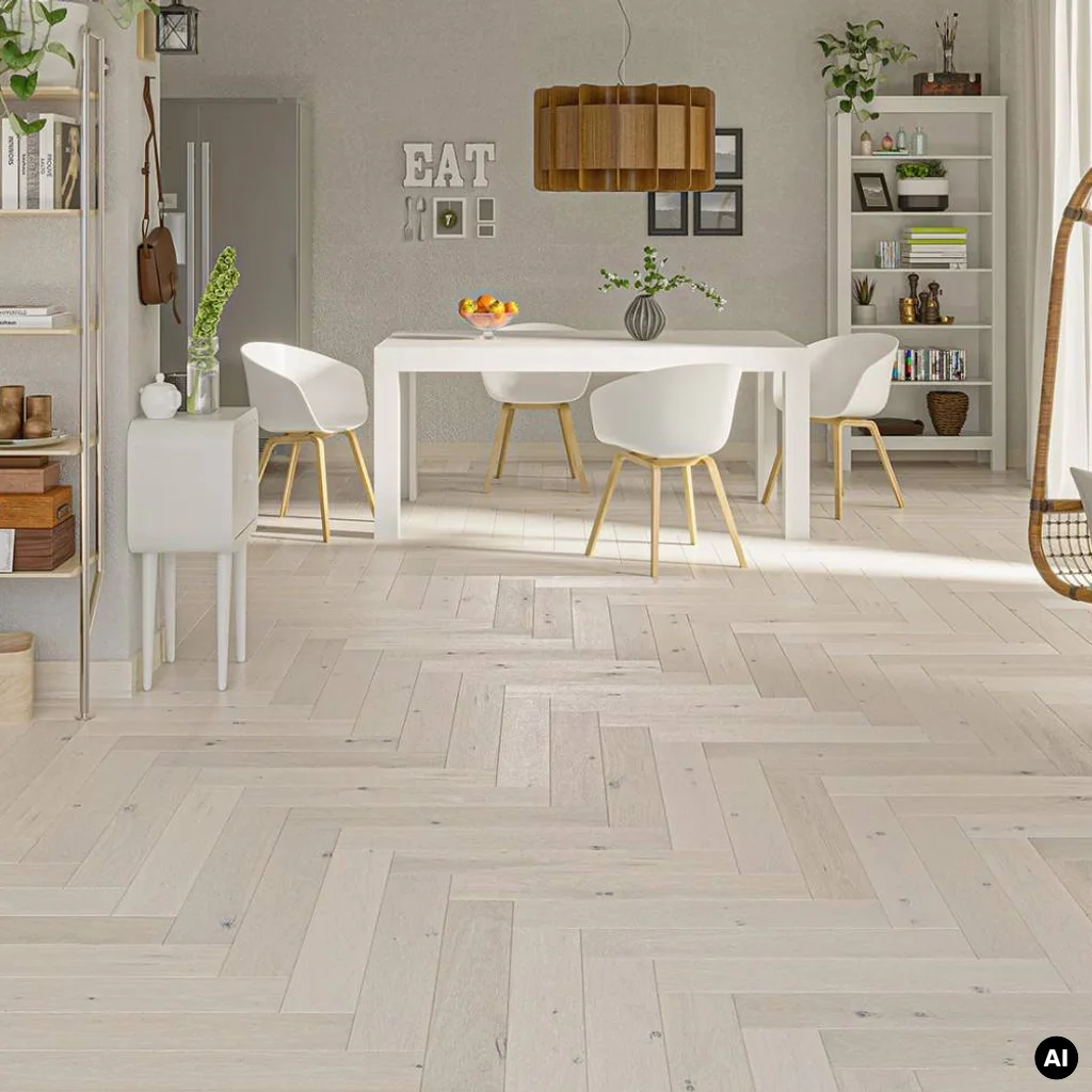 Podłoga drewniana Dąb Cappuccino Jodła Klasyczna 14 mm, 1WC000010, Deska barlinecka, Classico Line - Jodła Klasyczna, Barlinek