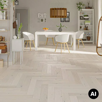 Podłoga drewniana Dąb Cappuccino Jodła Klasyczna 14 mm, 1WC000010