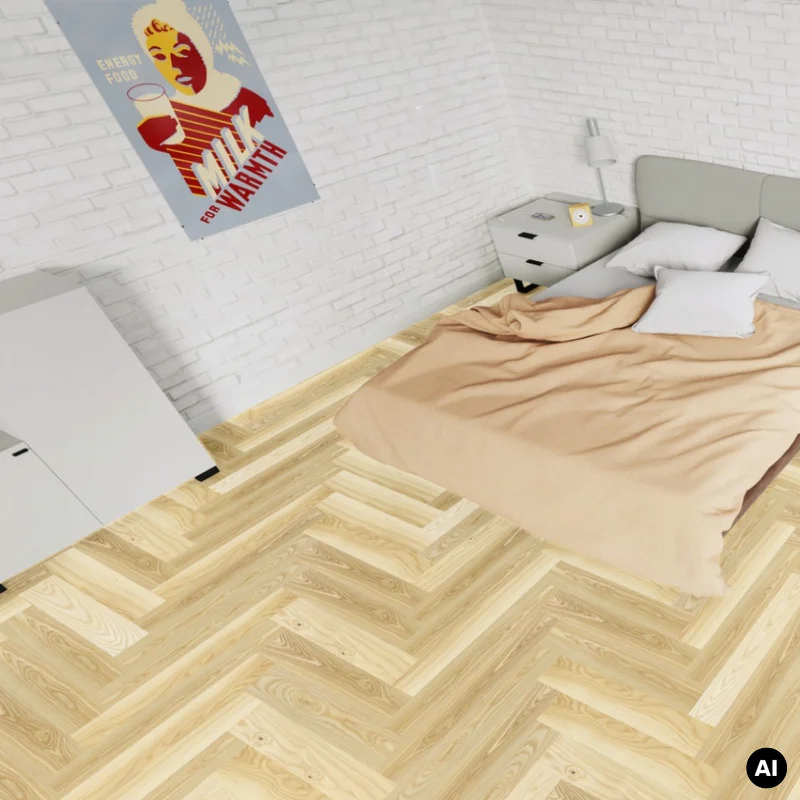 Podłoga drewniana Jesion Auric Jodła Klasyczna 14 mm, 1WC0