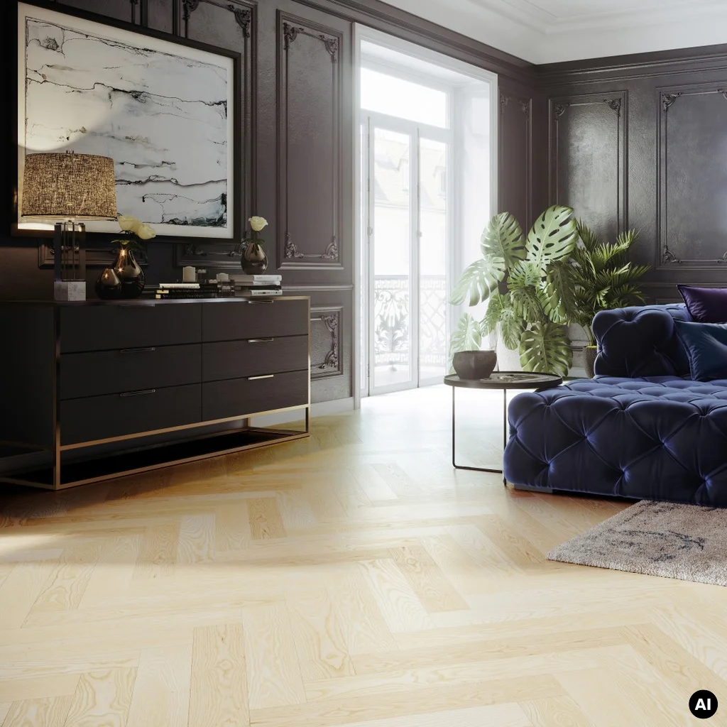 Podłoga drewniana Jesion Moonlight Jodła Klasyczna 14 mm, 1WC000018, Deska barlinecka, Classico Line - Jodła Klasyczna, Barlinek