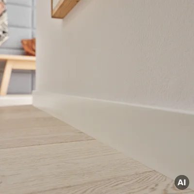 Zaślepki do listew Plastikowe Espumo ESP501 Białe komplet Prawa/Lewa