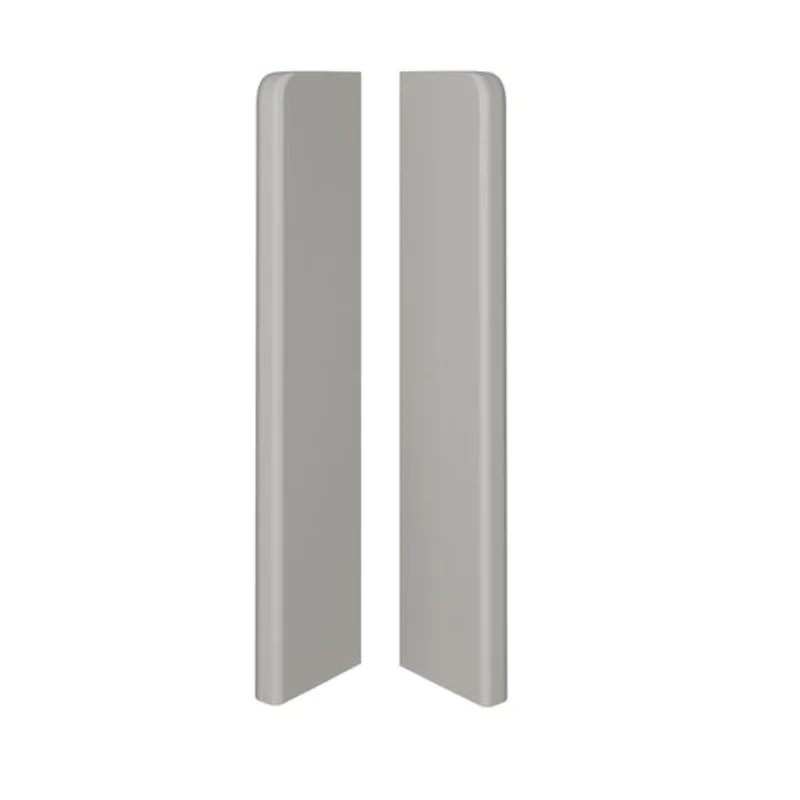 Zaślepki do listew Plastikowe Espumo ESP203 Szare Komplet L