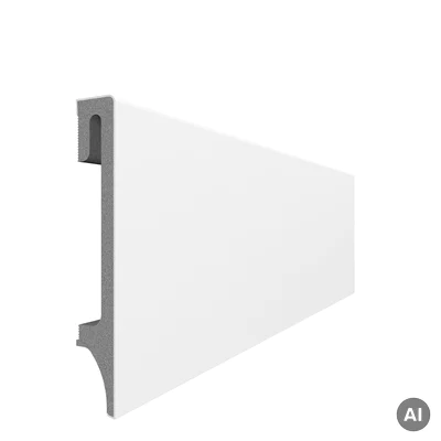 Zaślepki do listew Plastikowe Espumo ESP401 Białe Komplet Lewa+Prawa, 401 ESP401