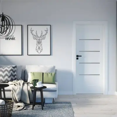 Drzwi Porta VERTE HOME G.2 lewe 70cm z podcięciem wentylacyjnym, SPWHG20L07DBIWSB3KA300