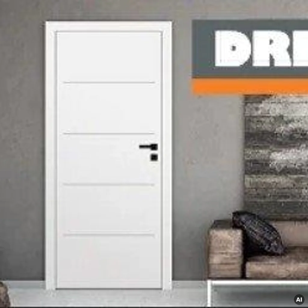 Drzwi Binito 20 przylgowe prawe 80cm WC plaster miodu, DRE 400009840, Drzwi wewnętrzne, Binito, DRE