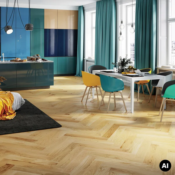 Podłoga drewniana Dąb Caramel Jodła Klasyczna 14 mm, 1WC0