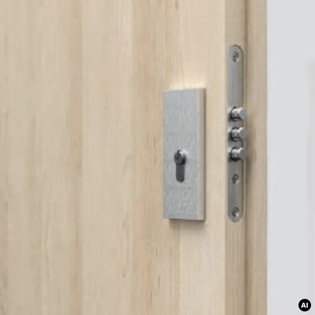 Drzwi Wejściowe Agat 80 Antracyt Prawe, SPEA0P0P082NCJSD30O000, Drzwi wewnętrzne wejściowe, AGAT, PORTA