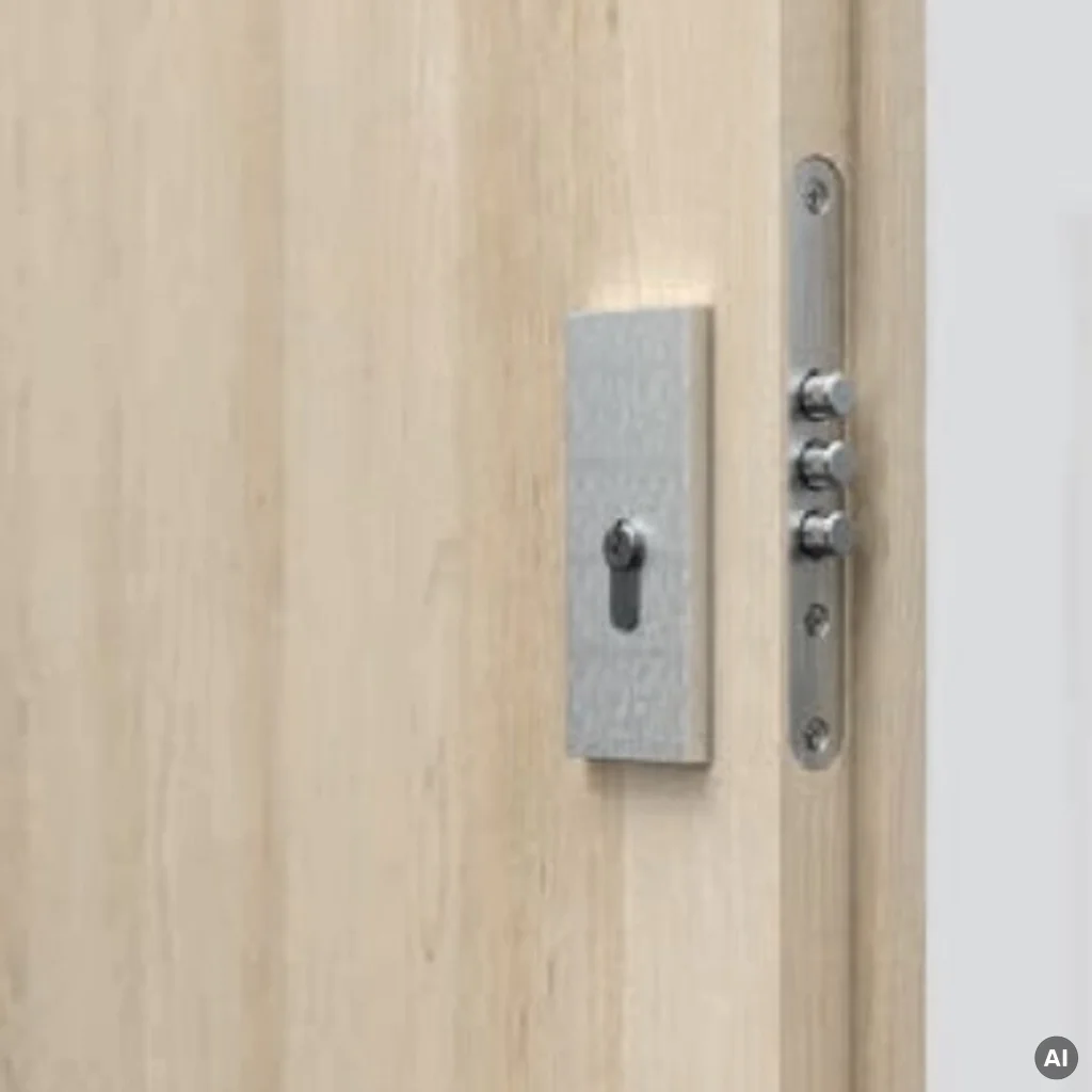 Drzwi Wejściowe Agat Prawe 80 Antracyt Intarsje srebrne, SPEAJ60P082NCJSD30ON00, Drzwi wewnętrzne wejściowe, AGAT, PORTA