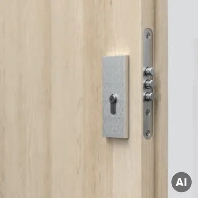 Drzwi Wejściowe Agat Prawe 80 Antracyt Intarsje srebrne, SPEAJ60P082NCJSD30ON00