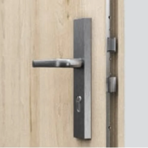 Drzwi Wejściowe Opal Lewe 80 Antracyt, SPEO0P0L082NCJSL30O0