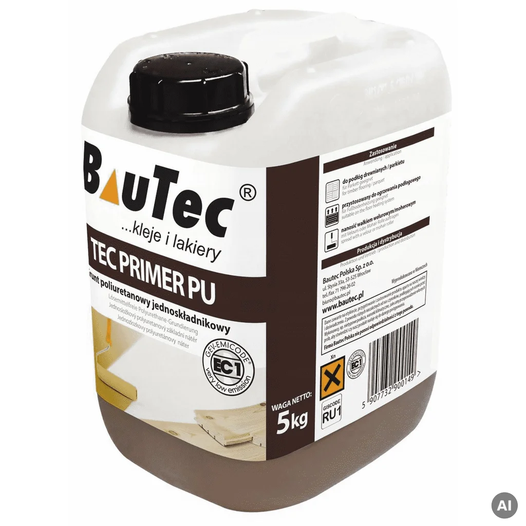 Grunt poliuretanowy BauTec Primer PU 5kg, 1077-41PRIM, Grunt, Grunty, Bautec