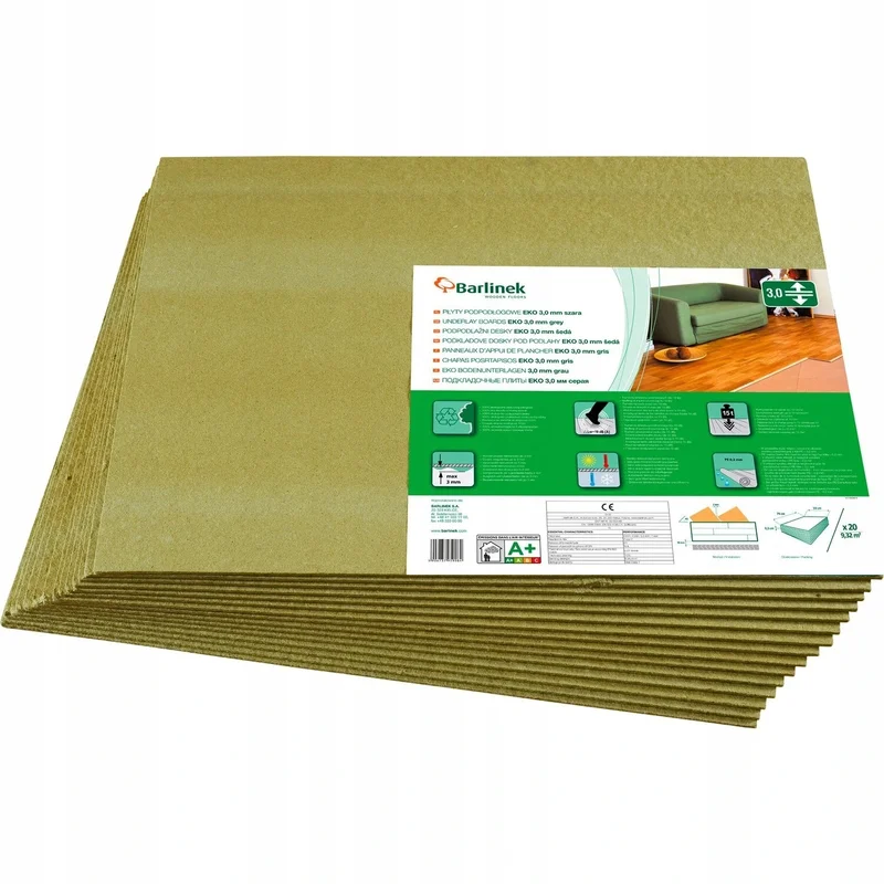 Podkład Eko Płyta podłogowa 4mm, 5906737923795