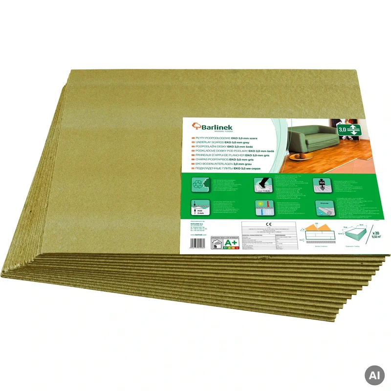 Podkład Eko Płyta podłogowa 4mm, 5906737923795